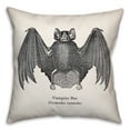 thumbnail image 2 of Creative Products Scientific Bat 16 x 16 Spun Poly Pillow, 2 of 3