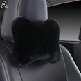 thumbnail image 4 of Soft Car Seat Neck Rest Pillow, Plush Headrest & Lumbar Support Cushion, Warm Comfort for Driving, Universal Automotive Accessory, Relieves Muscle Pain, 4 of 8