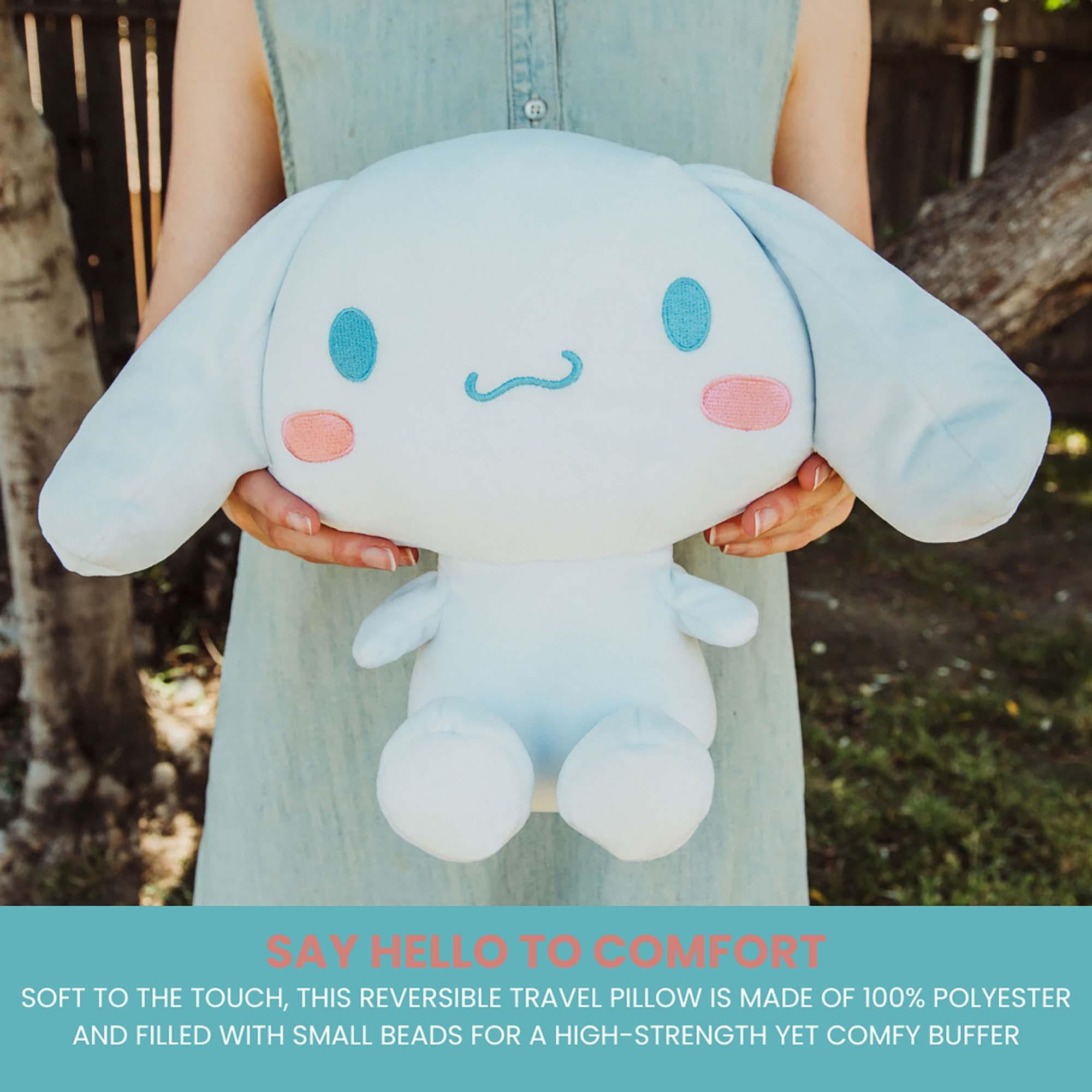 Sanrio Cinnamoroll Adorable Buddy Reversible Neck Roll Plushie Toy