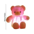 thumbnail image 3 of Linnome Bear Plush Toy Soft Glowing Stuffed Animal for Bedroom Home and Valentine's Day Joy, 3 of 6