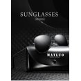 thumbnail image 1 of Un par de gafas de sol tipo sapo, gafas polarizadas adecuadas para conducir/pescar (marco negro y película gris C1), 1 of 4