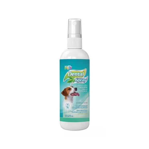 Spray Dental Higiene Bucal Perro Sarro 125ml Fancy Pets Fancy Pets Spray Dental