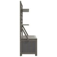 thumbnail image 6 of vidaXL Storage Box with Trellis 39"x19.7"x63" Solid Wood Acacia, 6 of 9