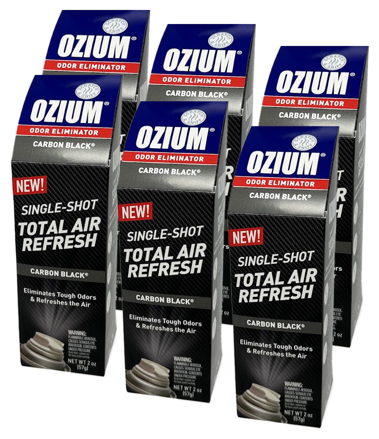 Ozium Air Sanitizer, 2 oz Car Fogger SingleShot Smoke Odor Eliminator