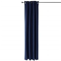 Collins Blackout Curtain, 52 x 95 in. - 1 Panel - Dark Blue
