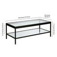 thumbnail image 5 of Pemberly Row Traditional Metal Coffee Table Black and Bronze, 5 of 8