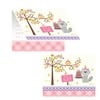 Club Pack of 48 Happi Woodland - Girl Fun Party Paper Invitations 7"