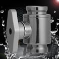 thumbnail image 3 of Válvula de ventilación G1/4, válvula de bola de agua con dientes interiores de latón, Control de vía fluvial (plata) Ndcxsfigh Para estrenar, 3 of 7