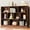 Brown, variant on Cozy Castle White Bookshelf, 3-Tier Open Shelf Bookcase, 10 Cube Storage Organizer with Anti-Tilt Device, Freestanding Horizontal Bookshelf Cube Shelf for Bedroom, Living Room