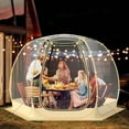 thumbnail image 4 of Costway 11 x 11 FT Outdoor Instant Tent Dome Pop up Bubble Tent for 6-10 People, 4 of 10