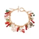 thumbnail image 3 of Regalo de pulsera navideña, adornos para fiestas navideñas, decoración navideña única estilo B, 3 of 9