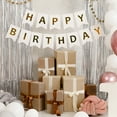 thumbnail image 5 of 6.7 x 4.7Inch Happy Birthday Banner for Party Decorations, White, 5 of 6