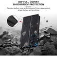 thumbnail image 4 of Flip Wallet Case for Samsung Galaxy A15 5G,Leather Magnetic Folio Cover with Card Holder,Kickstand - TPU Shockproof Durable Protective Phone Case,Black, 4 of 5