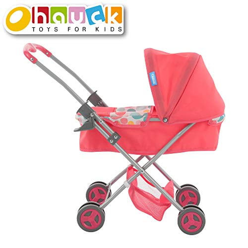 KOOKAMUNGA KIDS Ensemble de 5 poussettes pour poupée bébé - Accessoires pour  poupée bébé - Ensemble de jeu pour poupée bébé avec siège auto pour  poussette - Parc pour bébé - Nacelle 