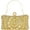 Gold, variant on Rhinestone Clutch Purses for Women Evening Wedding Formal - Round Pearl Clasp Handbag - Crystal Diamond Bag