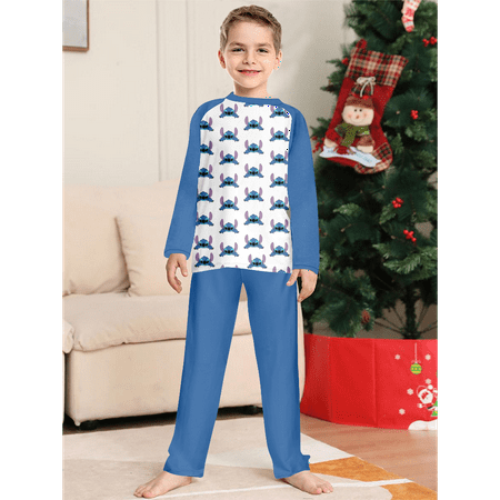 

Christmas Pajamas for Kids Pyjama Boy Girl Sleepwear Set New Year Pijama Autumn Winter Night Clothes Set Children Home Wear