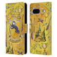 thumbnail image 1 of Head Case Designs Officially Licensed Harry Potter Deathly Hallows XIII Hufflepuff Pattern Leather Book Wallet Case Cover Compatible with Google Pixel 7, 1 of 6
