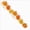Orange1, variant on 500Pcs Fall Thanksgiving Pumpkin Stickers Roll 1in Glitter Pumpkin Paper Decal 3 Orange Sparkly Sparkly Self Decorative Stickers For Party Supplies Envelope Journal