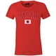 T-Shirt en Jersey Vintage Femme Japan MyCountry (Rouge) - IceJerseys – image 1 sur 1