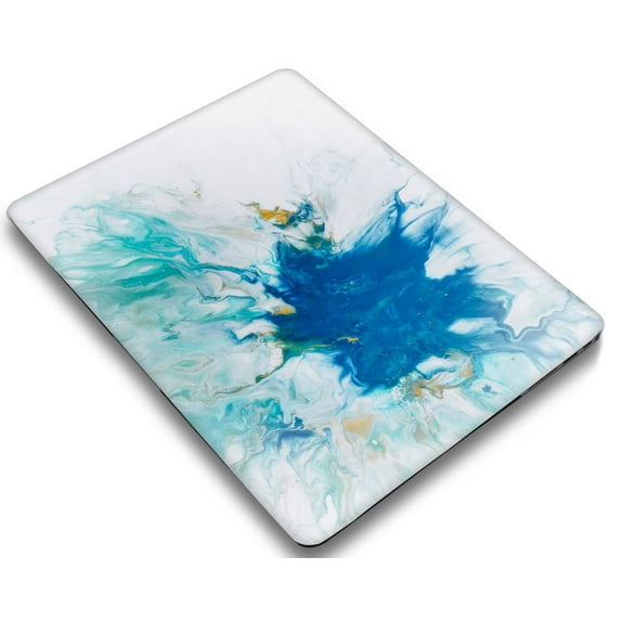 Compatible MacBook Pro 15" Case 2015 - 2012 Released Model A1398, Plastic Hard Shell Cable Tie, Flower 1774