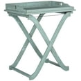 thumbnail image 2 of Safavieh Covina Outdoor Tray Table w/ Removable Top - Rustic Blue, 2 of 7