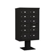 thumbnail image 4 of Salsbury Industries Pedestal Mounted 11 Units 12 Door Front Load 4C Horizontal Cluster Box Unit, 4 of 6