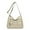 Blanc, variante sur Sac à Bandoulière en Cuir Souple pour Femme - Sac à Main Spacieux à Multiples Fermetures Éclair pour Quotidien/travail/voyage - Design Élégant et Pratique