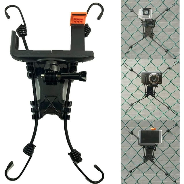 3 in 1 Action Camera Fence Mount for Sports Recording Baseball