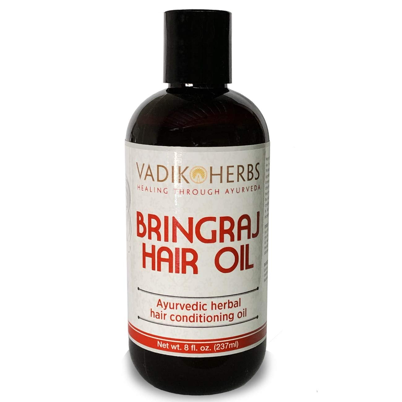 Bringraj (Bhringraj) Hair Oil (8 oz) by Vadik Herbs | Herbal hair growth  oil and hair conditioning oil | Great for hair loss, balding, thinning of  hair, for beard growth, herbal scalp