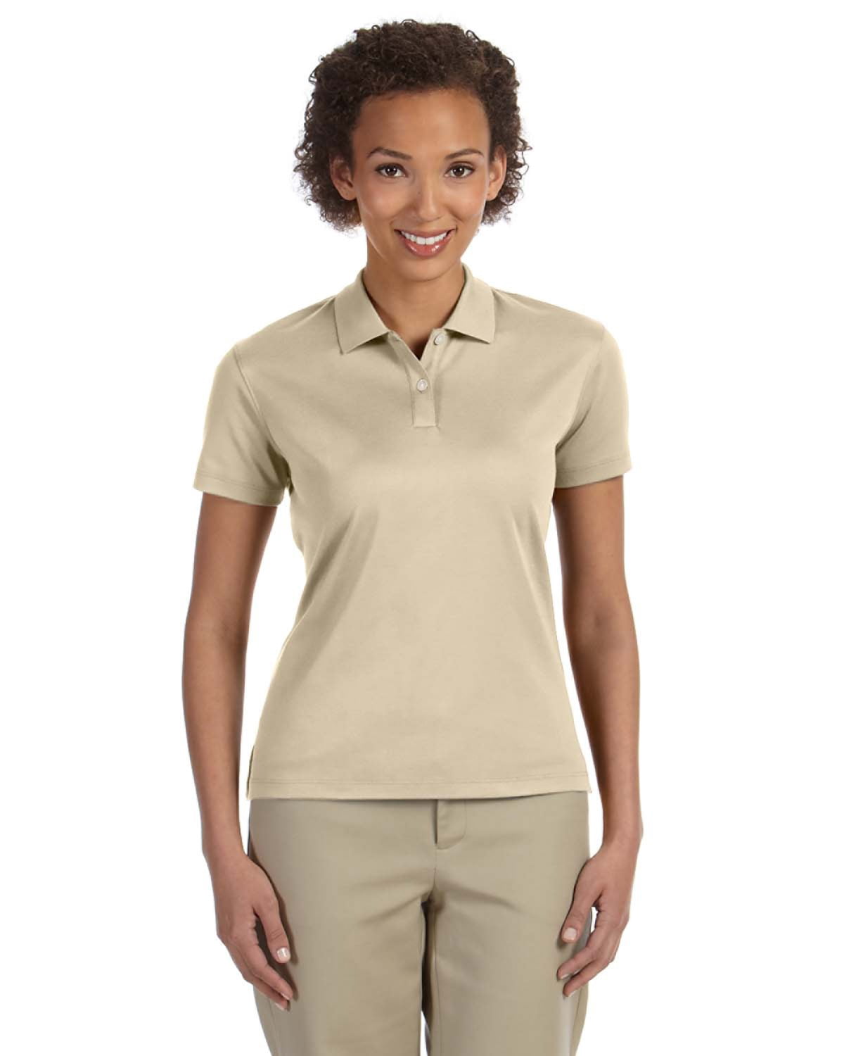 DG200W Devon & Jones Ladies' Pima-Tech Jet Pique Polo Stone 2XL