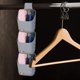 thumbnail image 5 of Cesta de almacenamiento colgante gris de 3 piezas, caja de almacenamiento colgante, organizador de mesita de noche, caja de cesta de almacenamiento colgante para dormitorio, baño, cocina, 5 of 5