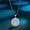 Silver, variant on UFO Alien Abduction Unique Laser Engraved Necklace Jewelry Boyfriend Gift