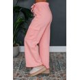thumbnail image 2 of Do Not Disturb Cargo Lounge Pants - Flamingo, 2 of 5