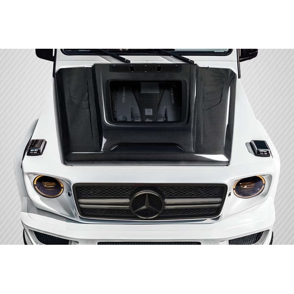 2000-2023 Mercedes G Class W463 Carbon Creations Window Hood - 1 Piece
