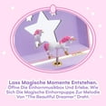thumbnail image 4 of Jewelkeeper Unicorn Jewelry Box - Little Girls Jewelry Set - 3 Storage Compartments - Gift for Unicorn Themed Collectors - Music Box for Girls - The Beautiful Dreamer Tune - 7 x 4.5 x 6 inches, 4 of 8