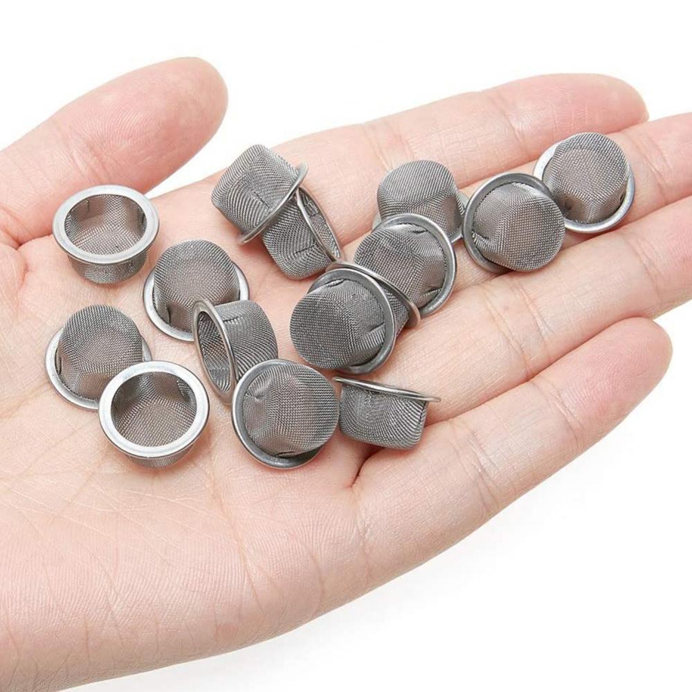 LEMETOW Pipe Screens Filters, Pipe Screens Stainless Steel Metal Screen