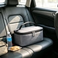 thumbnail image 7 of Large Insulated Lunch Bag Cooler Tote with Zipper Closure for Adults, Soft Lunch Box Cooler Bag with Top Handle for Men and Women, Portable Durable Lunch Tote Bag for Work Travel Office, 7 of 7