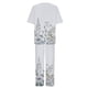 thumbnail image 5 of Puntoco Pantalones Cortos De Moda para Mujer Conjunto Informal De Manga Corta Estampado De Dos Piezas Liquidación Puntoco Puntoco-2341, 5 of 5