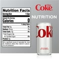 thumbnail image 3 of Diet Coke Zero Sugar Soda Mini Cans - 7.5 fl oz - 6 pk, 3 of 5