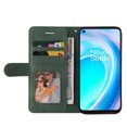 thumbnail image 5 of Compatible OnePlus Nord CE 2 LITE Case, Leather Wallet Case Stand View Magnetic Clasp Book Flip Folio Phone Cover - Green, 5 of 5