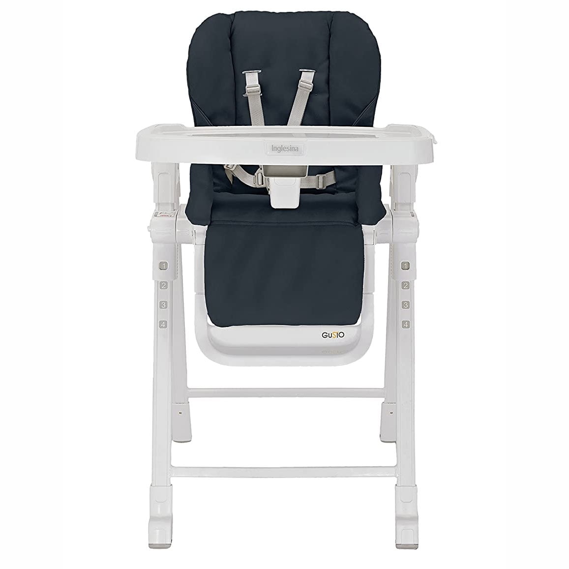 Inglesina Gusto Adjustable Baby Toddler High Chair With Tray Inglesina Gusto Adjustable Baby Toddler High Chair With Tray
