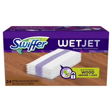 Swiffer WetJet Hardwood Floor Spray Refills, 24 ct