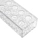thumbnail image 4 of Florero de acrílico Florero de arreglo floral de acrílico Adorno ligero moderno Florero decorativo rectangular para escritorio Restaurante Mesa de 18 Hoyos, 4 of 9