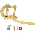 thumbnail image 1 of Unidad de trémolo KAIYANG para guitarra Puente vibrato Cordal vibrato eléctricas Tele SG LP ETC Dorado, 1 of 4