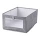 thumbnail image 1 of Toystoory Caja de almacenamiento plegable, contenedores de tienda, gran capacidad, ventana Visual, cajas para el hogar, manta, zapatos, juguetes, ropa Almacenamiento y organización del hogar gris 2 Toystoory HA077976-04, 1 of 6