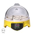 thumbnail image 2 of Flmtop Egg Incubator 7 Eggs Automatic ABS Temperature Sensing Poultry Hatcher for Farm, 2 of 9