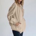 thumbnail image 4 of Women's Zip Up Y2K Hoodies 2026 Spring Casual Long Sleeve Sweatshirts Fall Winter Track Jackets with Pockets Complexion M, 4 of 6