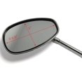 thumbnail image 4 of Motorcycle Rearview Mirrors, Universal Fitment Chrome Plastic Body Metal Shaft For Enhanced Visibility And Style, 4 of 5