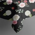 thumbnail image 5 of Pioneer Flower Floral Print Pattern Square Tablecloth, Waterproof Wipeable Spillproof Washable Table Cover for Home Kitchen Party Decor, 42"x42", 5 of 6