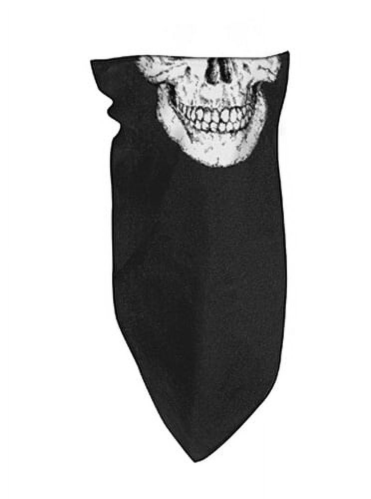 Zan Headgear 3-in-1 Fleece Lined Bandana - Skull - image 3 of 3